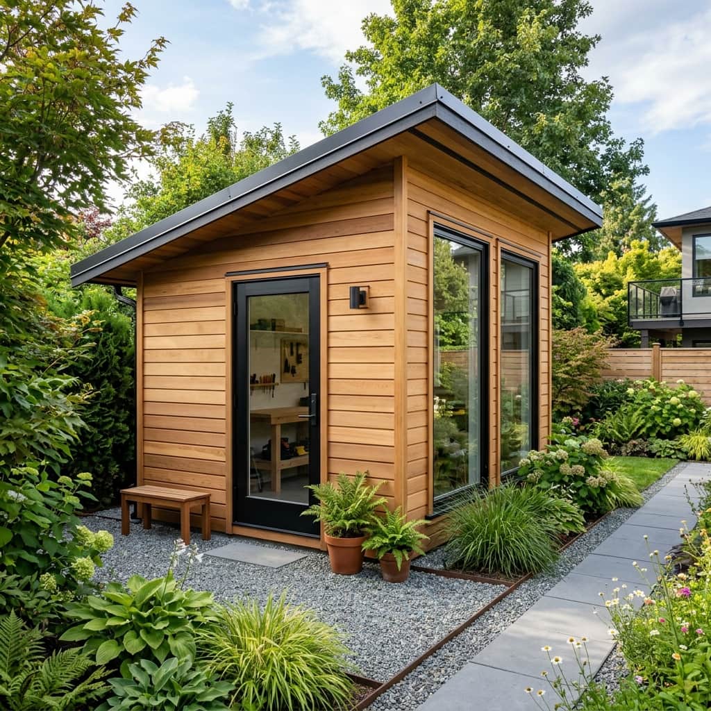 10 Modern Single-Slope Shed Designs (Lean-To Inspiration)