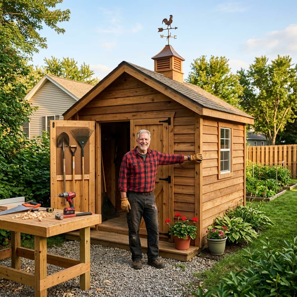 How a Regular Homeowner Completed a Professional Backyard Shed Over a Single Weekend — No Carpentry Degree Required